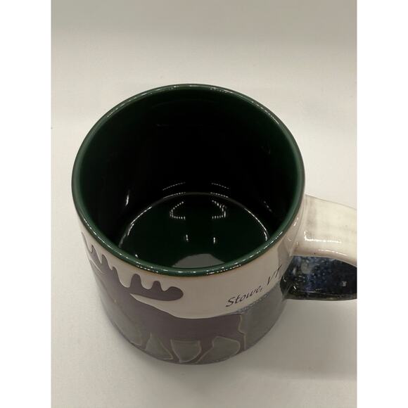 Cape Shore Stoneware Glazed Artisan Moose Mug Stowe VT - Picture 8 of 8